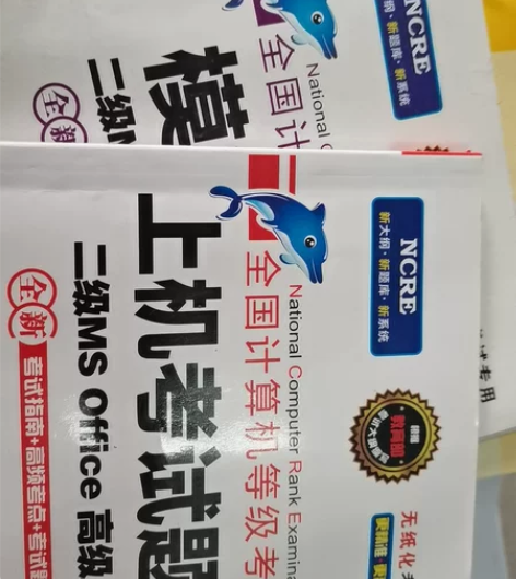 计算机office 2级练习书籍 里面含练...