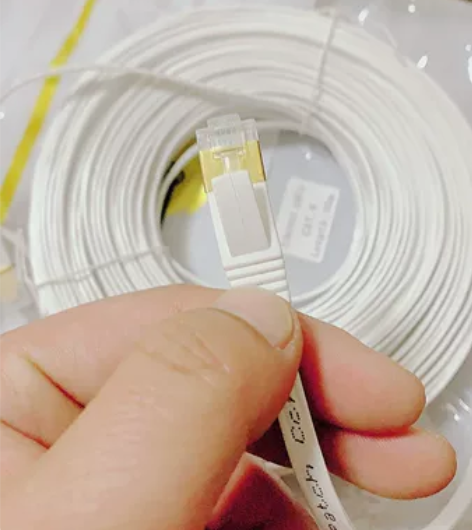 买了两捆六类千兆扁平网线   剩下一捆需要...