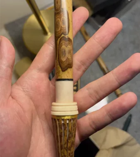 极品梅鹿仿唐鸡距笔,正仓院 极品梅鹿,指纹大花,花型精美,纹... 极品梅鹿仿唐鸡距笔,正仓院 极品梅鹿,指纹大花,花型精美,纹...