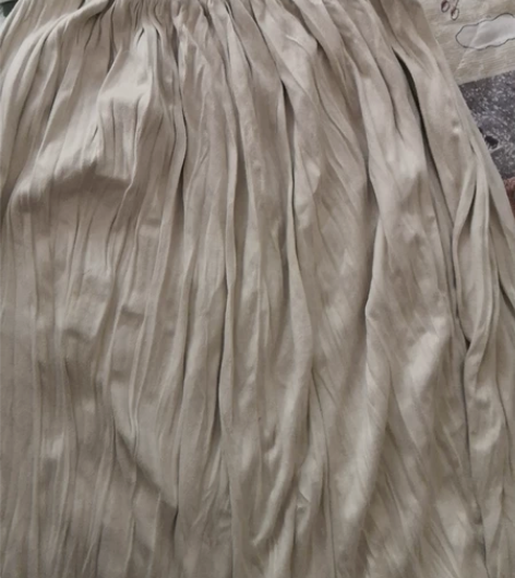 #半身裙 百褶裙半身裙 绒布面料,均码,没...