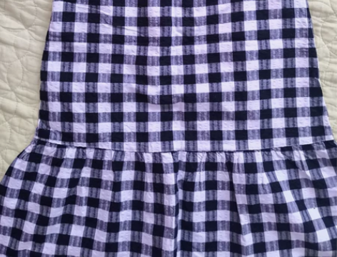 全新日单纯棉140裙子，无吊牌全新！简简单...