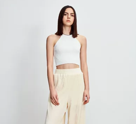 UR2021春夏新款青春女装休闲运动风抽绳...