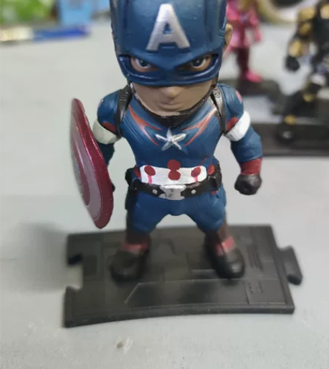 清仓漫威手办级摆件 一套7个 50元包邮非...