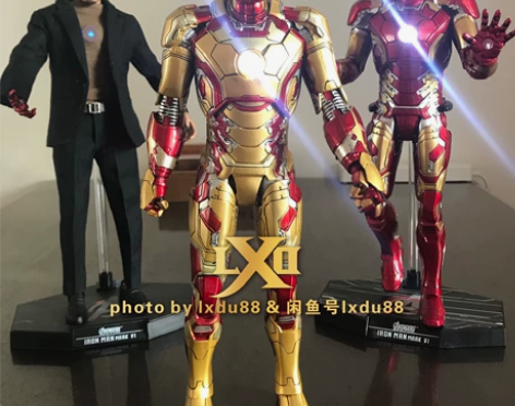 钢铁侠MK43 MK42手办 复仇者联盟1...