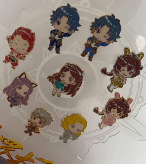 #胸针 #潮流盲盒手办 斗罗大陆胸针徽章 ...