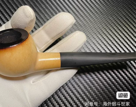 坦桑尼亚海泡石烟斗，光面苹果小直斗-欧洲回...