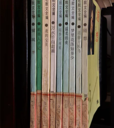 旧书 三毛散文全编 9册 打包价，不单卖，...