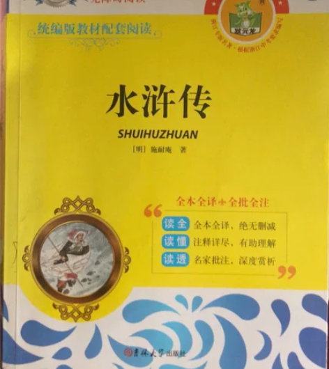 水浒传,买多了,原版学校指定版本,30/本...