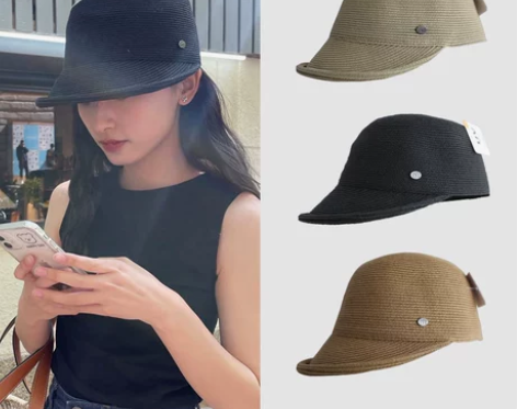 盈妹2022年爆款帽子棒球帽显脸小防紫外线...