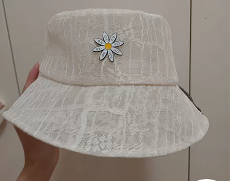 爱依服夏季蕾丝渔夫帽 感兴趣的话点“我想要...