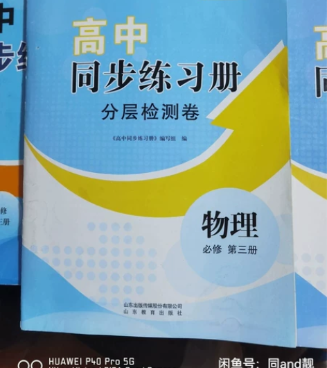 高中同步练习册分层券物理必修三配鲁科版 感...
