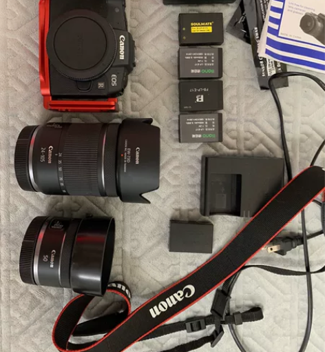 佳能EOS RP全画幅相机，镜头rf24-...