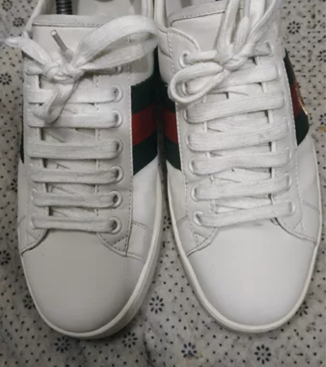 古驰Gucci品牌男士休闲鞋40码正品运动...