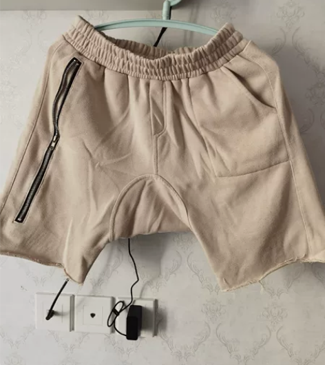 sup春夏季健身短裤男士高街 复线四分半裤...