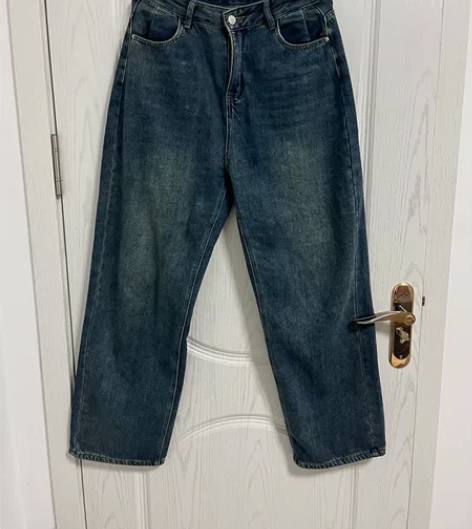 牛仔裤#宽松牛仔裤 长牛仔裤#女士牛仔裤 ...