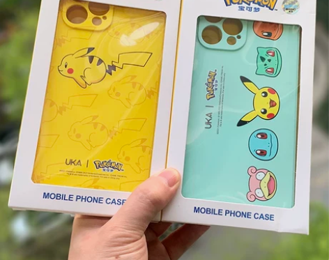 正版宝可梦皮卡丘苹果11手机壳防摔液态硅胶...