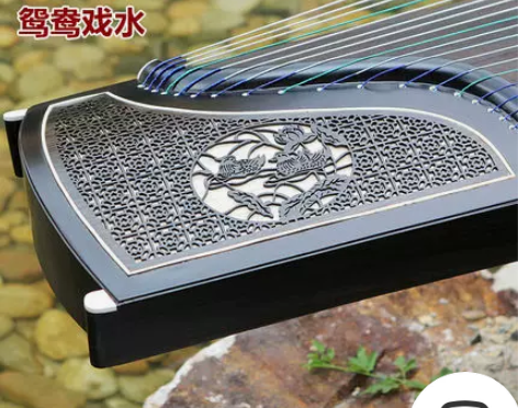 润扬古筝 百凤朝阳专业教学入门挖嵌琴 初学...