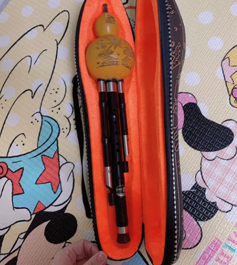 西马格 乌木葫芦丝乐器初学儿童c调降b调G...