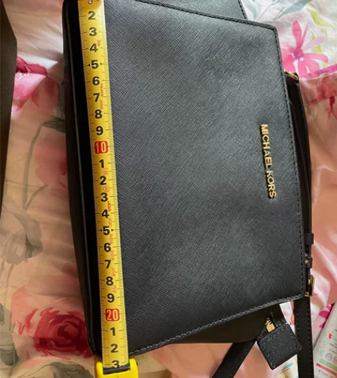 mk笑脸女包，正品，小号，黑色，八九成新：...
