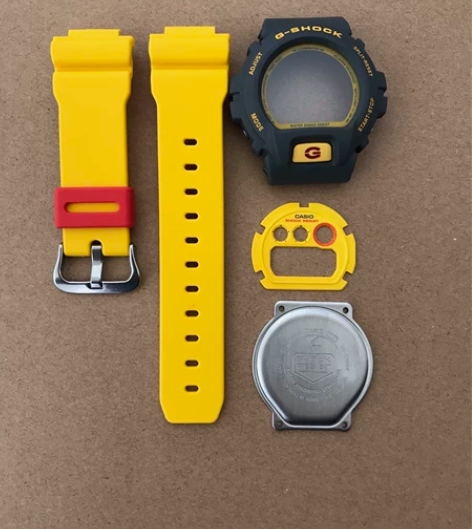 卡西欧DW-6900Y机芯壳表壳表带 全新...