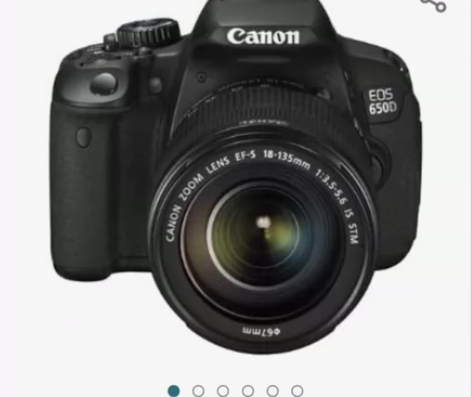 Canon 佳能 EOS 650D 数码单...
