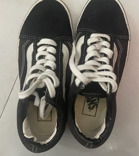 vans 女鞋 35码新旧程度看图 有瑕疵...