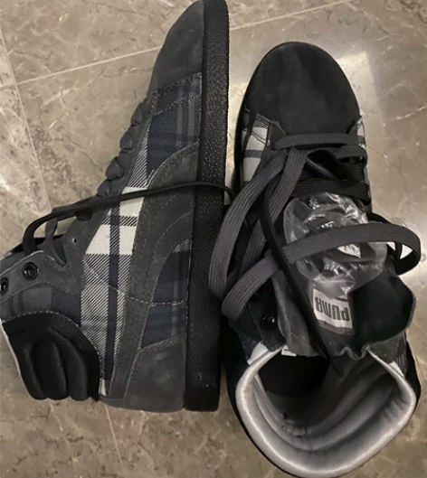 全新 PUMA高邦运动鞋 37码 头部为磨...