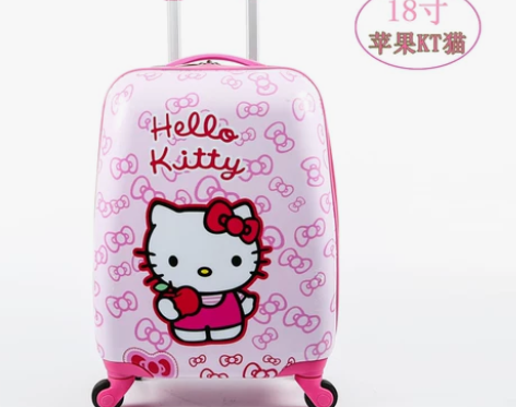 九九新）））卡通尼儿童拉杆箱男女小学生小孩...