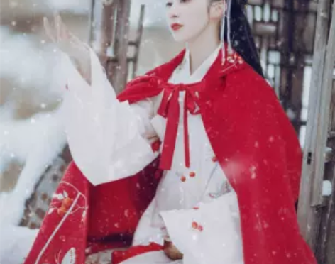 兰若庭 汉服 红果果 斗篷 袄裙 襦裙 先...