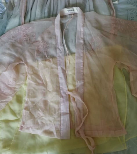 都城南庄绝版汉服裴玄月三件套送披帛M码 喜...