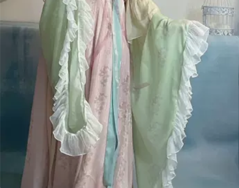 【没有下裙!!!】五五年原创汉服{桃花笑}...