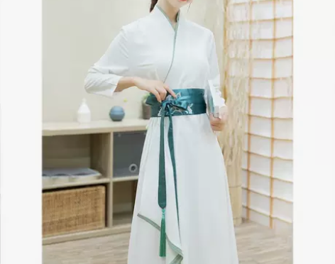秋夏季新款古装改良日常装国风武侠风汉服女帅...
