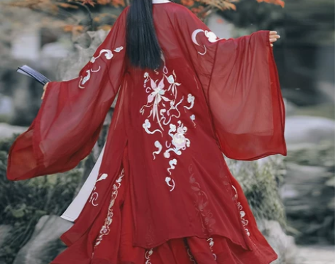 云芳晴月殊仙原创汉服女中国风齐腰襦裙魏晋风...