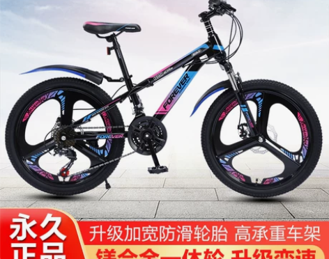 【狂欢价】永久儿童自行车男孩8-10-15...