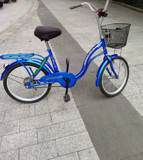 凤凰牌自行车 九八成新，买来都没这么骑