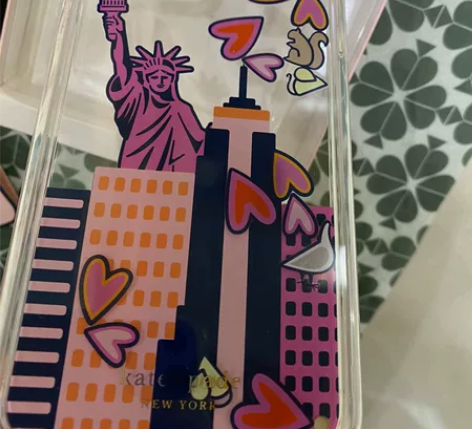 Kate spade 全新爱心流沙手机保护...