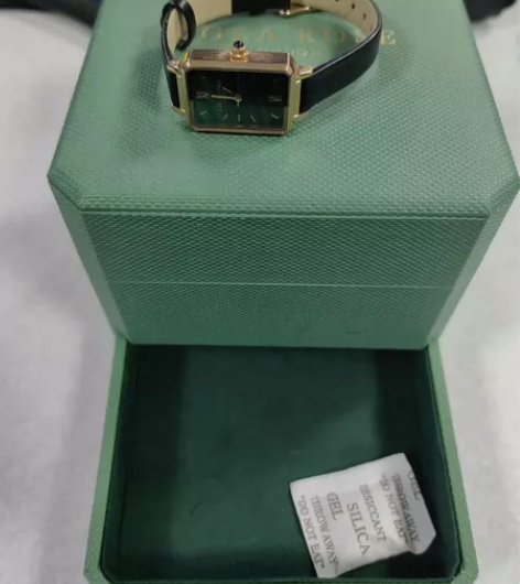 LOLA ROSE罗拉玫瑰经典小绿表手表女...