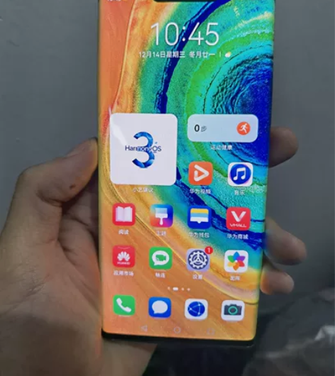 自用的华为meta30pro黑色4G版8+...