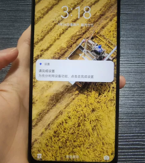 华为mate30，9成新，换了国产屏无指纹...