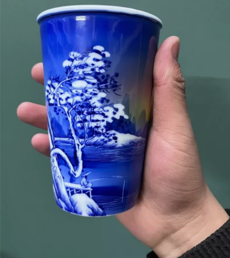 景德镇仿元青花明青花窑口 嘉德御窑柴窑瑞雪...