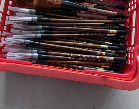 白云狼毫毛笔6种型号 买6随机送1只单只价...