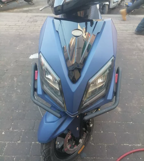 手续全！坤豪牌UY125电喷踏板摩托车，2...