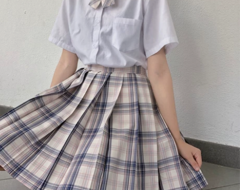 领结+裙55包邮！仅试穿剧本jk朝晖+领结...