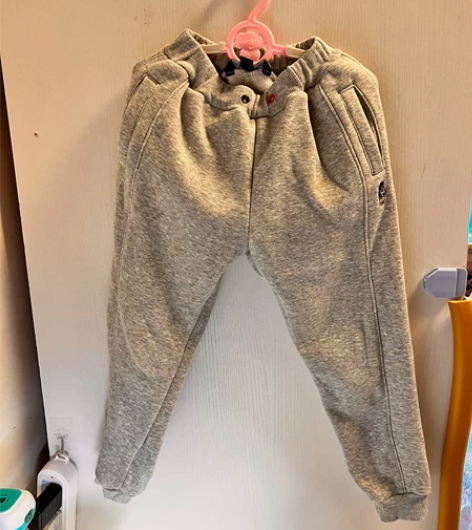 小熊加绒休闲裤 9新 不支持退换 感兴趣的...