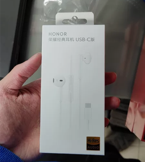 荣耀经典耳机usb-c版 荣耀耳机AM33...