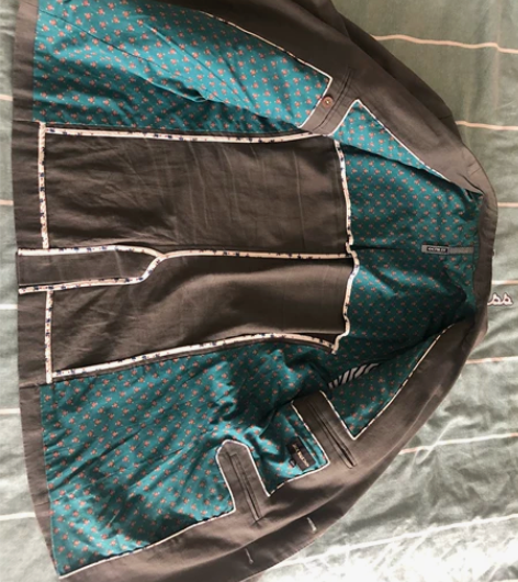 春秋款西服 版型很好 适合175/140斤...