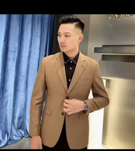 尚品男装西装，抖音直播间抢购，买了两个色，...