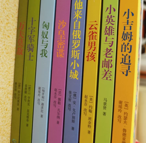 世界儿童历史小说经典，包含8本：《小英雄与...