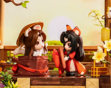擎苍 天官赐福谢怜花城生日芳心瑞献Q版手办...