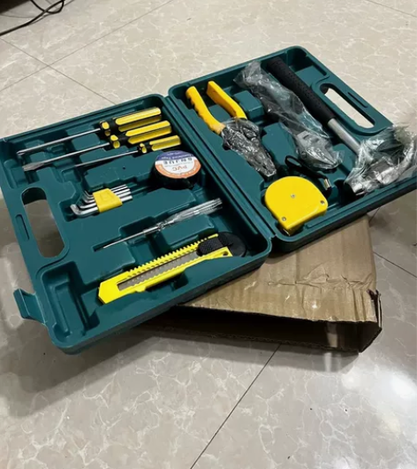 工具箱全套五金工具组合套装万能通用型家庭工...